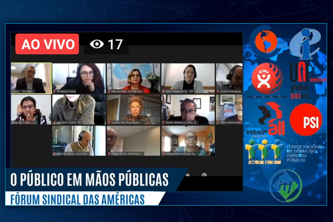 Encontro firma unidade dos trabalhadores da América Latina em defesa das empresas e serviços públicos