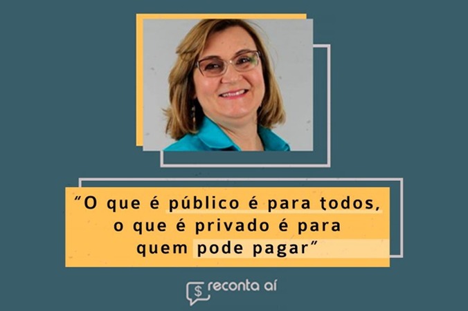 Rita Serrano fala sobre o futuro da Caixa em entrevista ao Reconta Aí