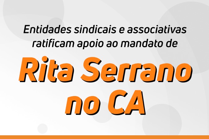 Entidades sindicais e associativas ratificam apoio ao mandato de Rita Serrano