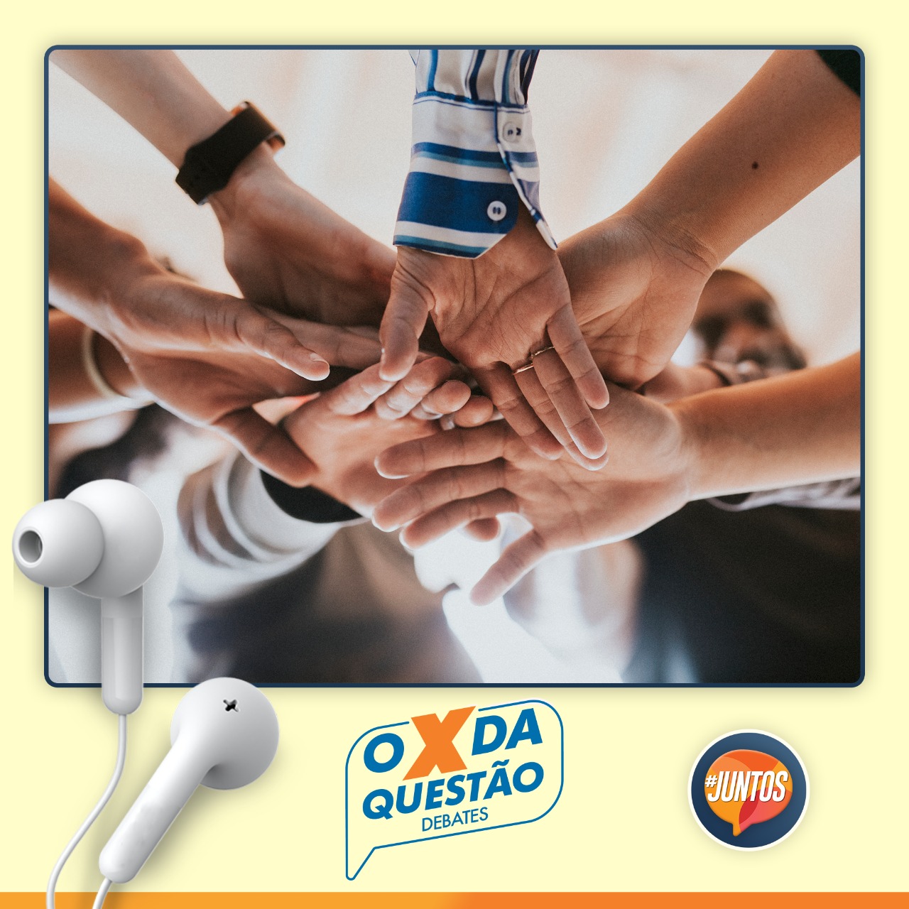 Marcado por emoção, podcast ´O X da Questão´ aborda solidariedade