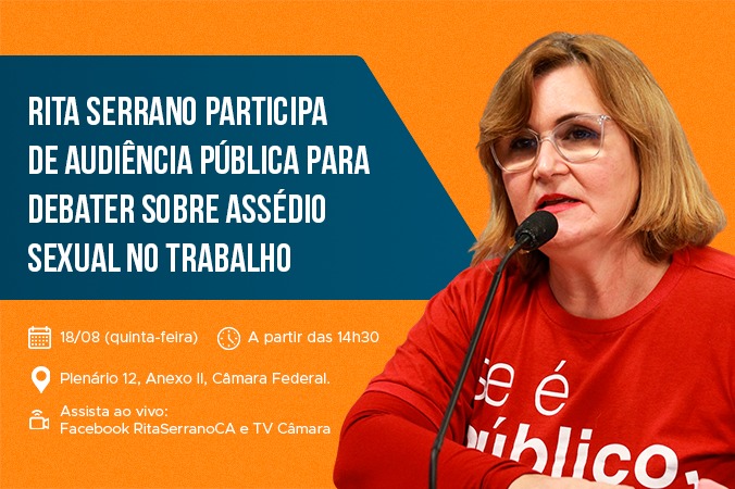 Audiência pública da Câmara Federal debaterá assédio sexual na Caixa