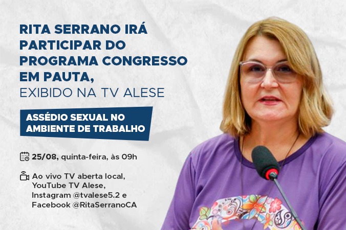 Congresso em Pauta com Rita Serrano