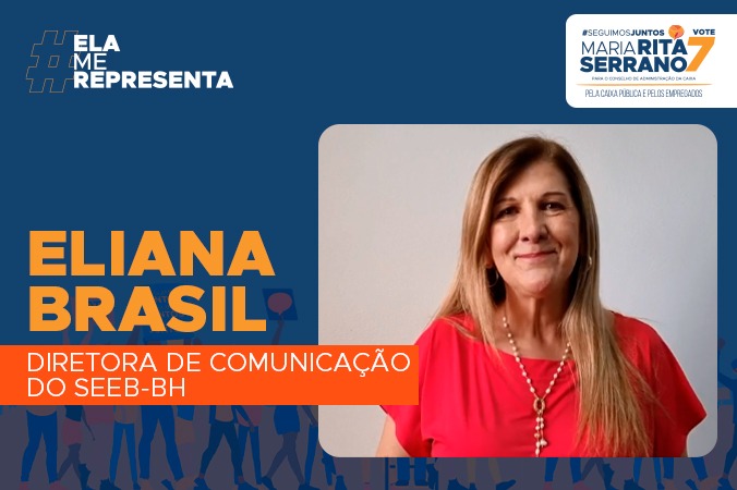 Diretora da SEEB Belo Horizonte declara apoio a Rita Serrano