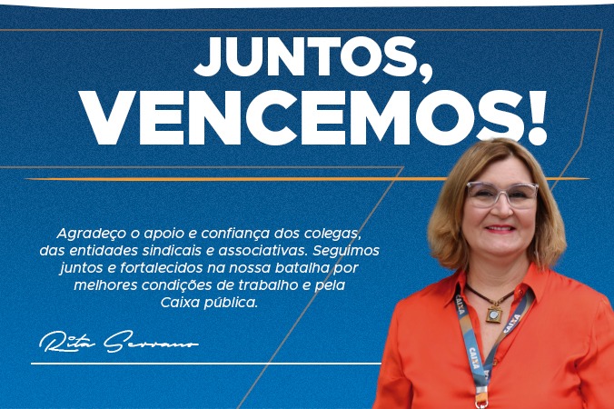 Rita Serrano é reeleita pelos empregados com mais de 19 mil votos