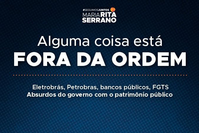 Alguma coisa está fora da ordem. Fora da nova ordem Mundial. *