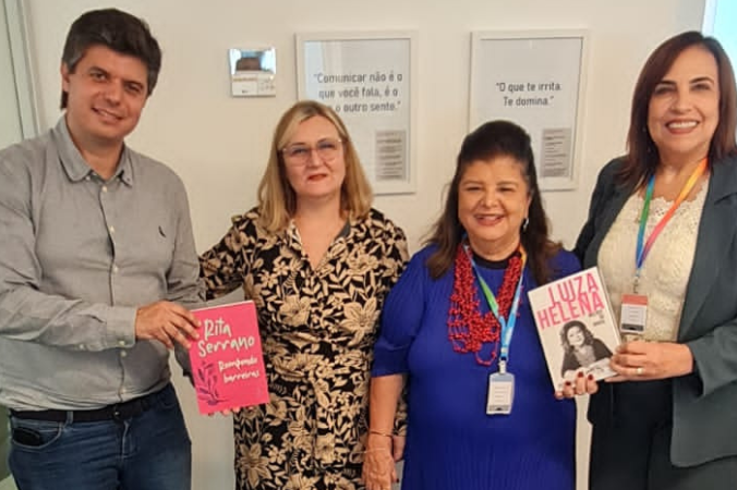 Rita Serrano participa de encontro com Luiza Trajano para debater acesso ao crédito para pequenos e microempresários