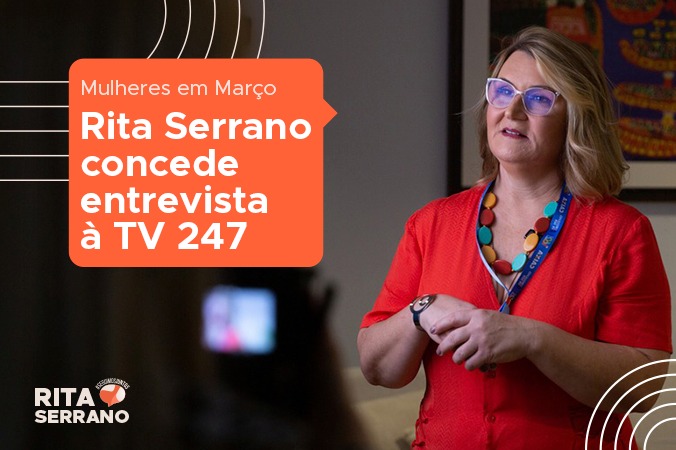 Rita Serrano concede entrevista à TV 247