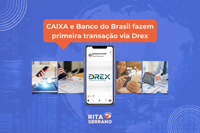 CAIXA e Banco do Brasil realizam primeira transação via Drex por bancos públicos