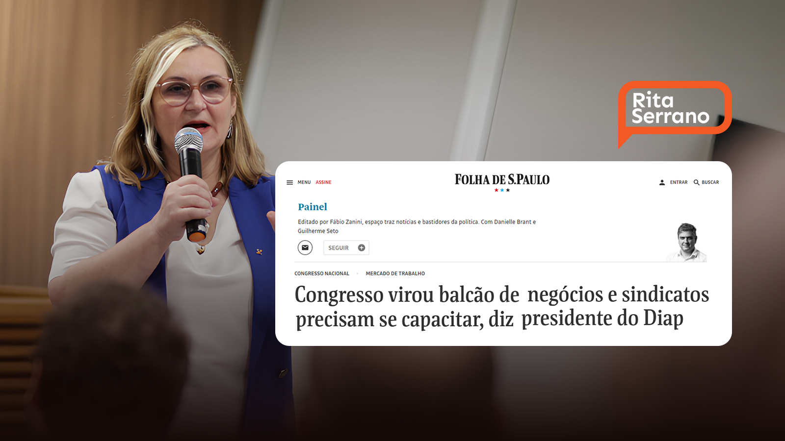 Congresso virou balcão de negócios e sindicatos precisam se capacitar, diz presidente do Diap