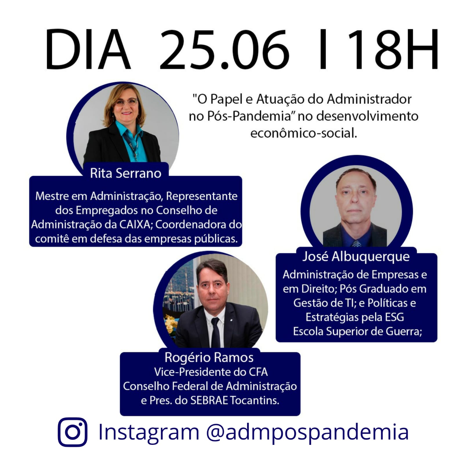 Live discute papel dos administradores na pós-pandemia