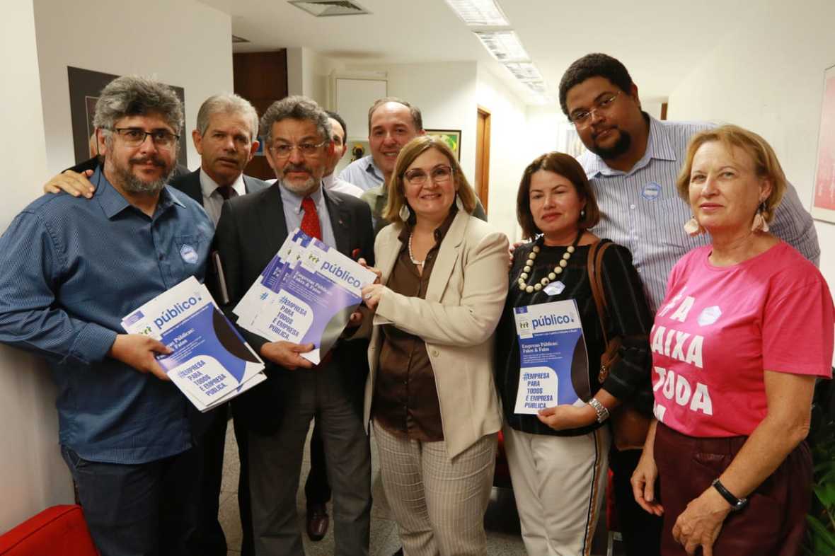 Atividades no Congresso Nacional defendem Caixa e demais empresas públicas