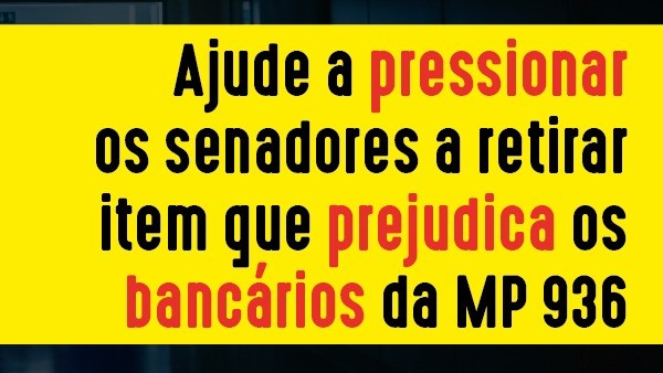 Pressão continua para mudança no texto da MP 936
